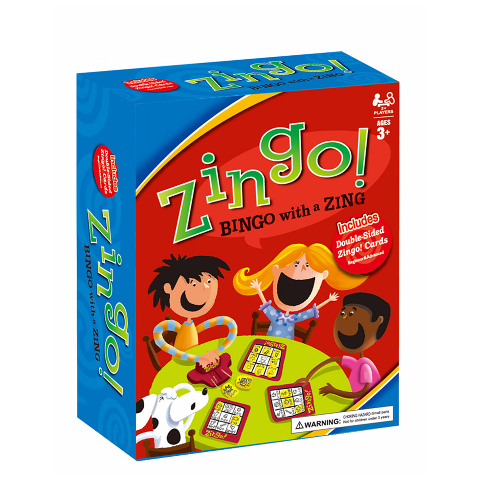 Preschool Game Kids Educational Toy Double-sided Cards Popular Board Games Zingo Bingo