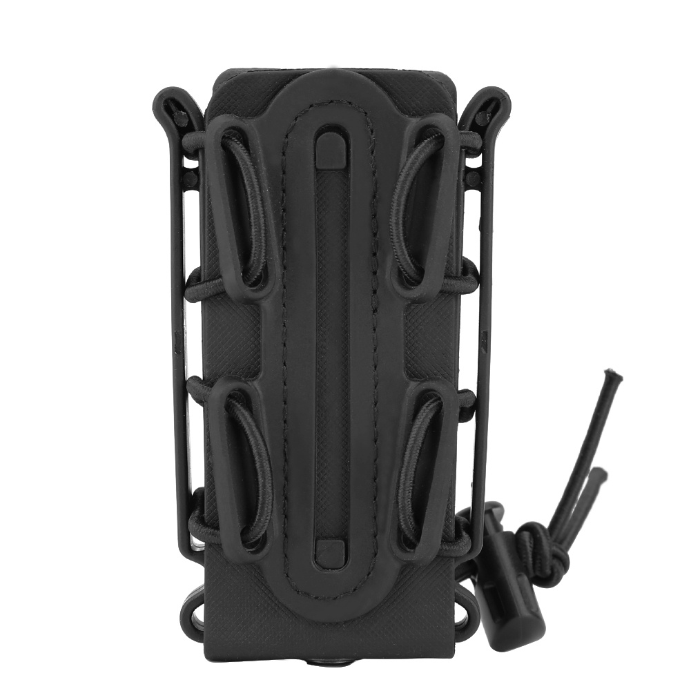 9MM/45ACP Scorpion Style Tactical Magazine Pouch Large Capacity Molle Mag Pouches for Paintball Airsoft CS Game Shooting