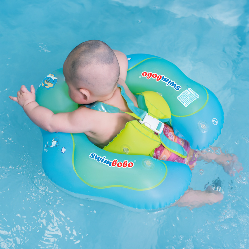 Baby Summer Swimming Float Ring Soft Sponge Chest Support Inflatable Baby Swim Pool Floats Toys